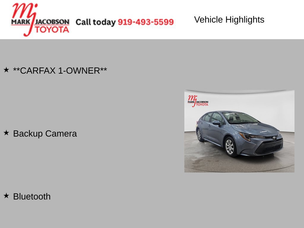 Used 2025 Toyota Corolla LE FWD image 6
