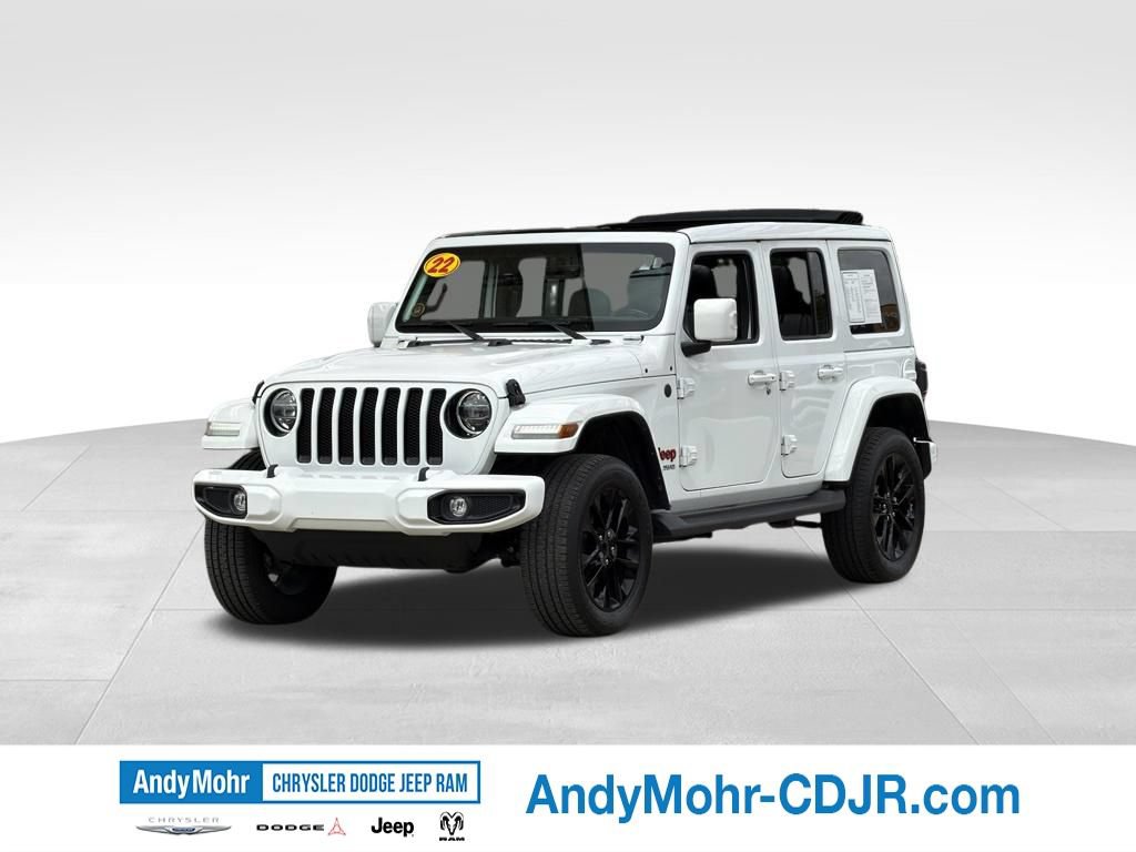Used 2022 Jeep Wrangler Unlimited Sahara AWD/4WD image 3