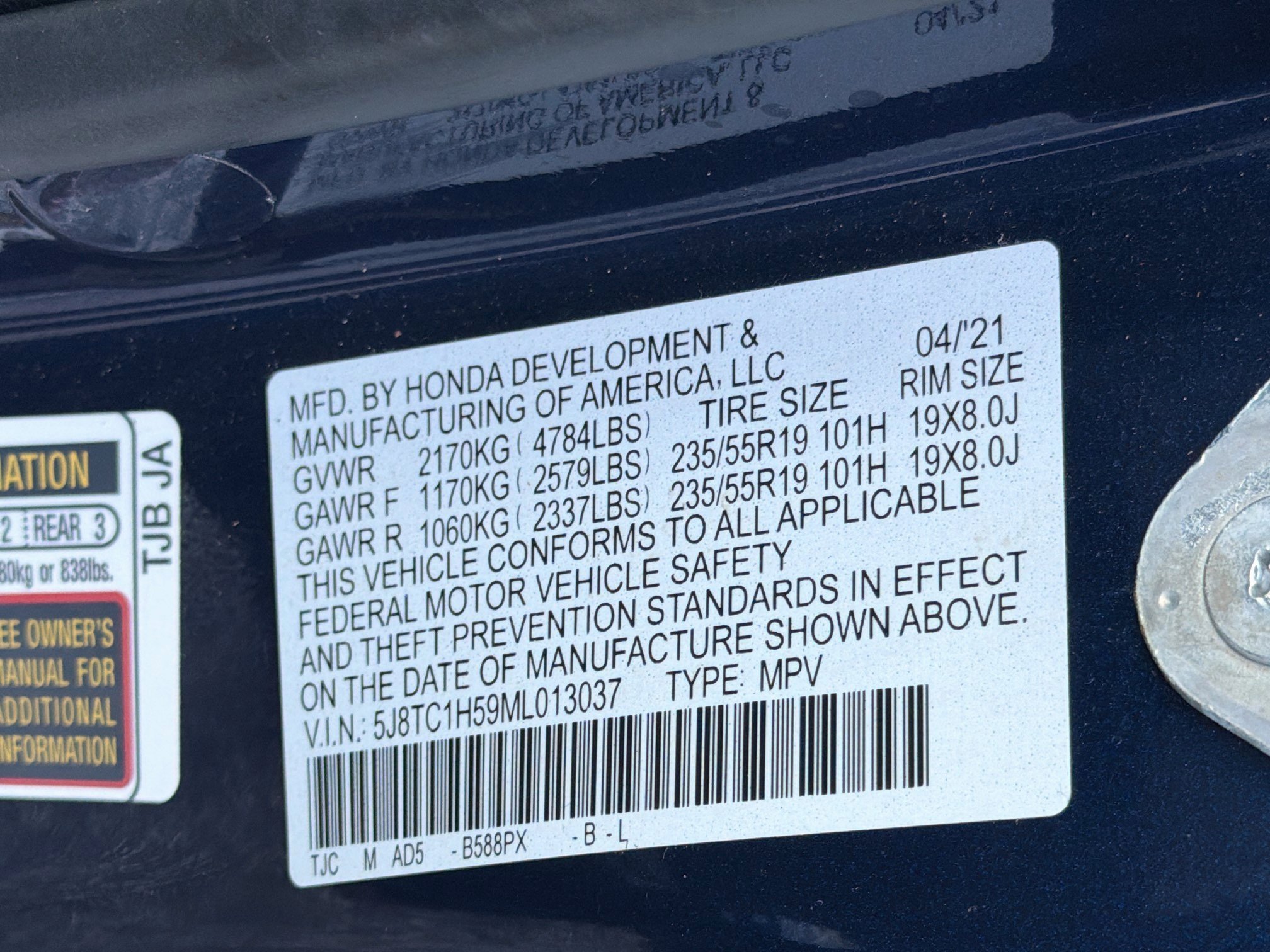 Used 2021 Acura RDX w/ Technology Package FWD image 45