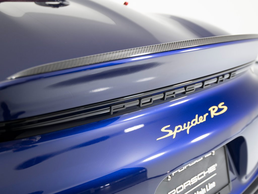 Certified 2025 Porsche 718 Boxster Spyder RS image 50