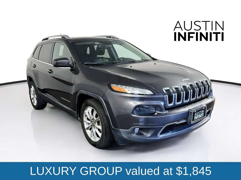 Used 2016 Jeep Cherokee Limited w/ Luxury Group
