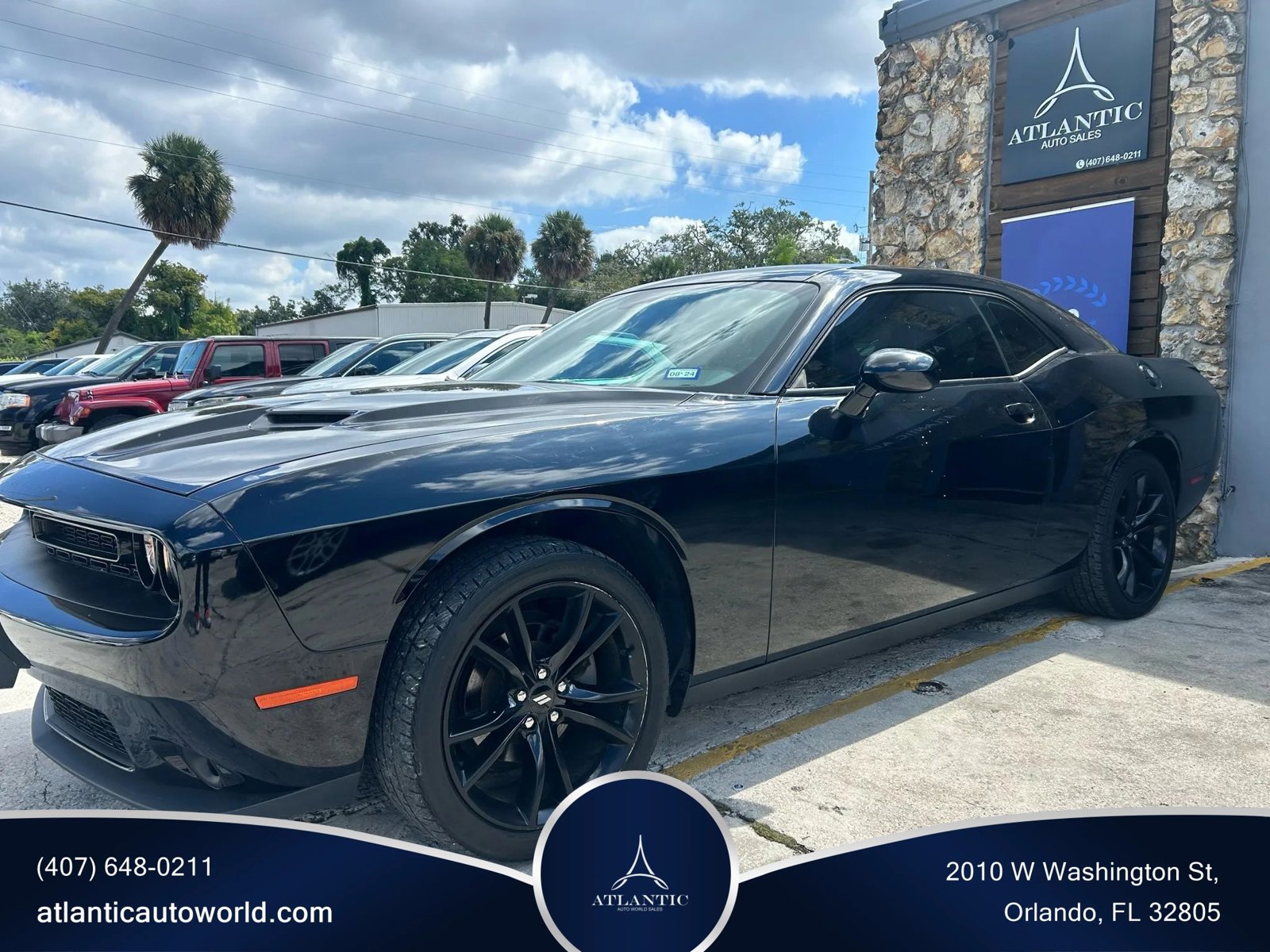 Used 2018 Dodge Challenger SXT w/ Blacktop Package