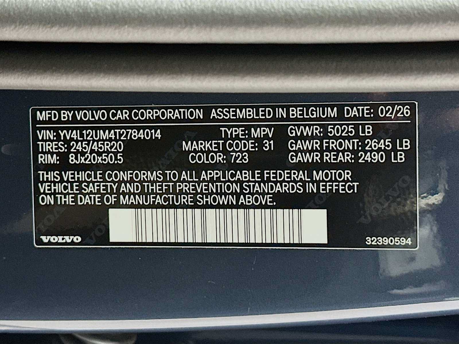 New 2026 Volvo XC40 B5 Ultra w/ Climate Package AWD/4WD image 30