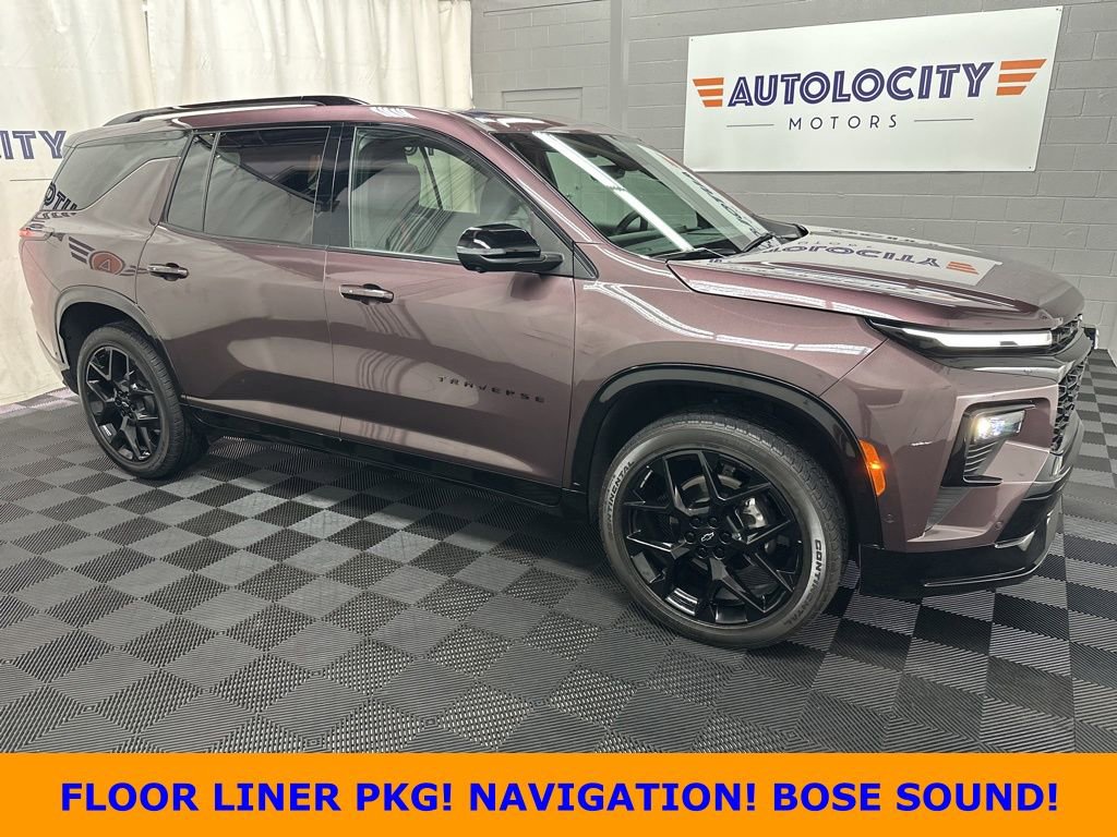 Used 2025 Chevrolet Traverse RS w/ LPO, Floor Liner Package AWD/4WD image 1
