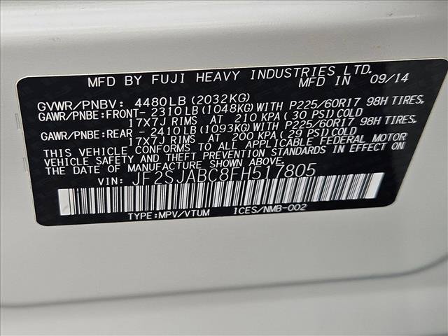 Used 2015 Subaru Forester 2.5i w/ Alloy Wheel Package AWD/4WD image 23