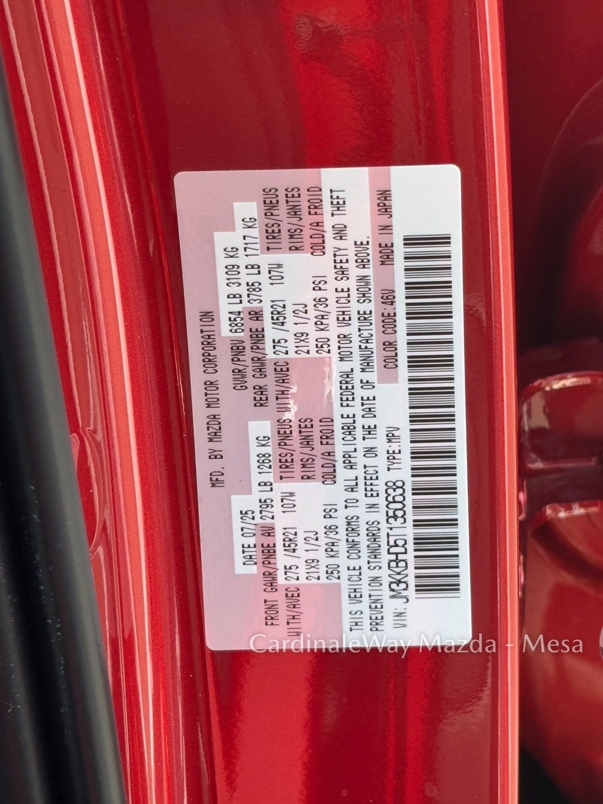 New 2026 MAZDA CX-90 3.3 Turbo w/ Preferred Package image 23