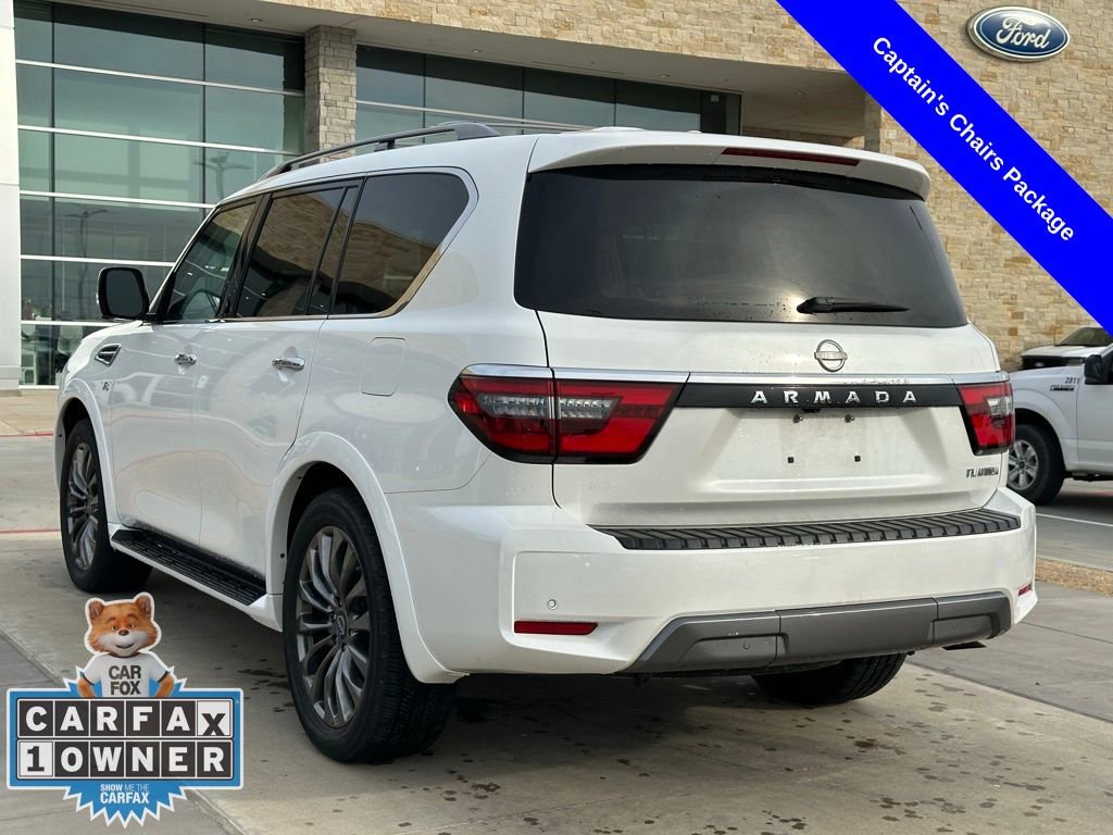 Used 2021 Nissan Armada Platinum w/ Captain's Chairs Package image 11
