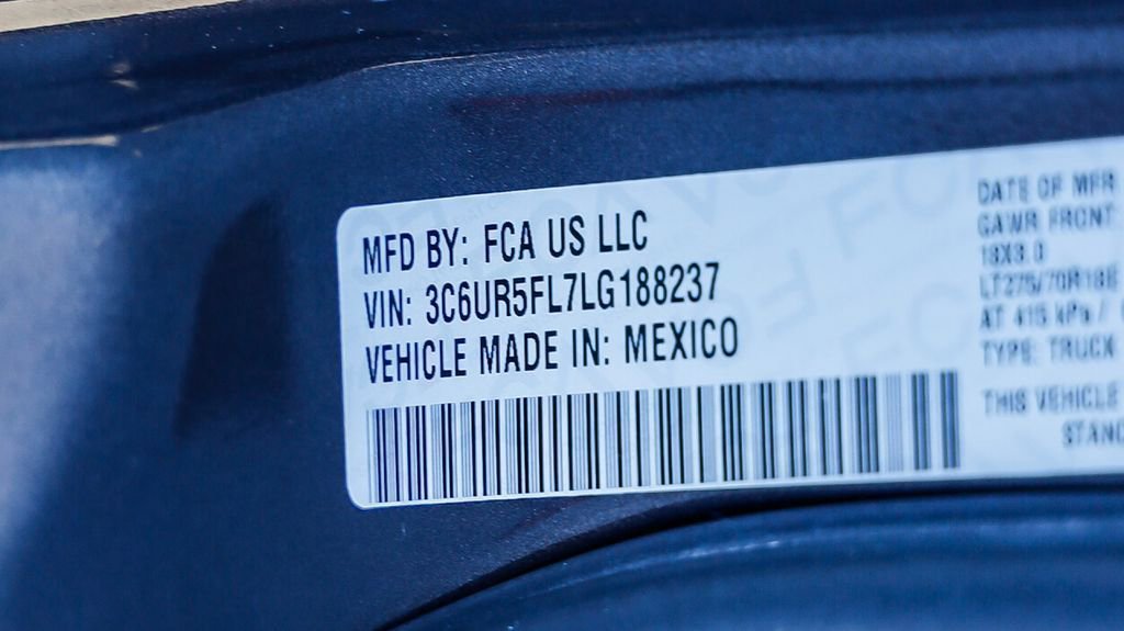 Certified 2020 RAM 2500 Laramie image 28