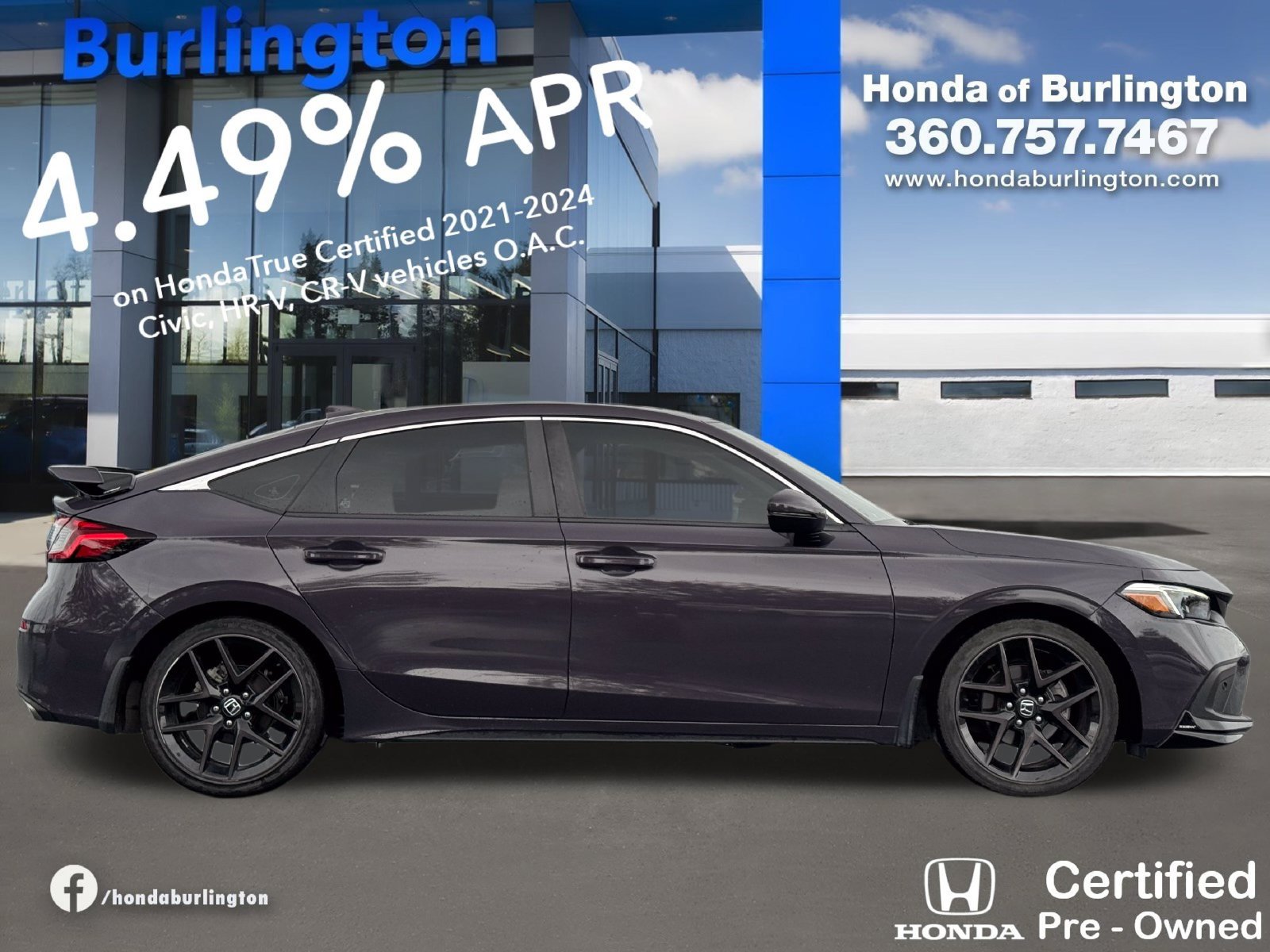 Certified 2023 Honda Civic Sport Touring image 8