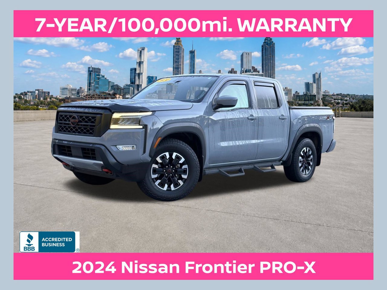 Certified 2024 Nissan Frontier Pro-X