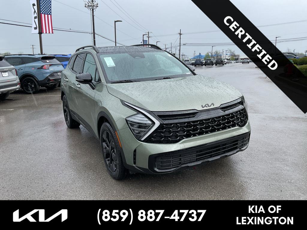 Certified 2025 Kia Sportage X-Line