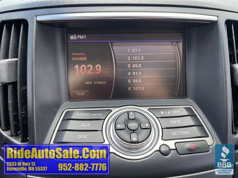 Used 2012 INFINITI G37 x Sedan w/ Premium Pkg AWD/4WD image 36