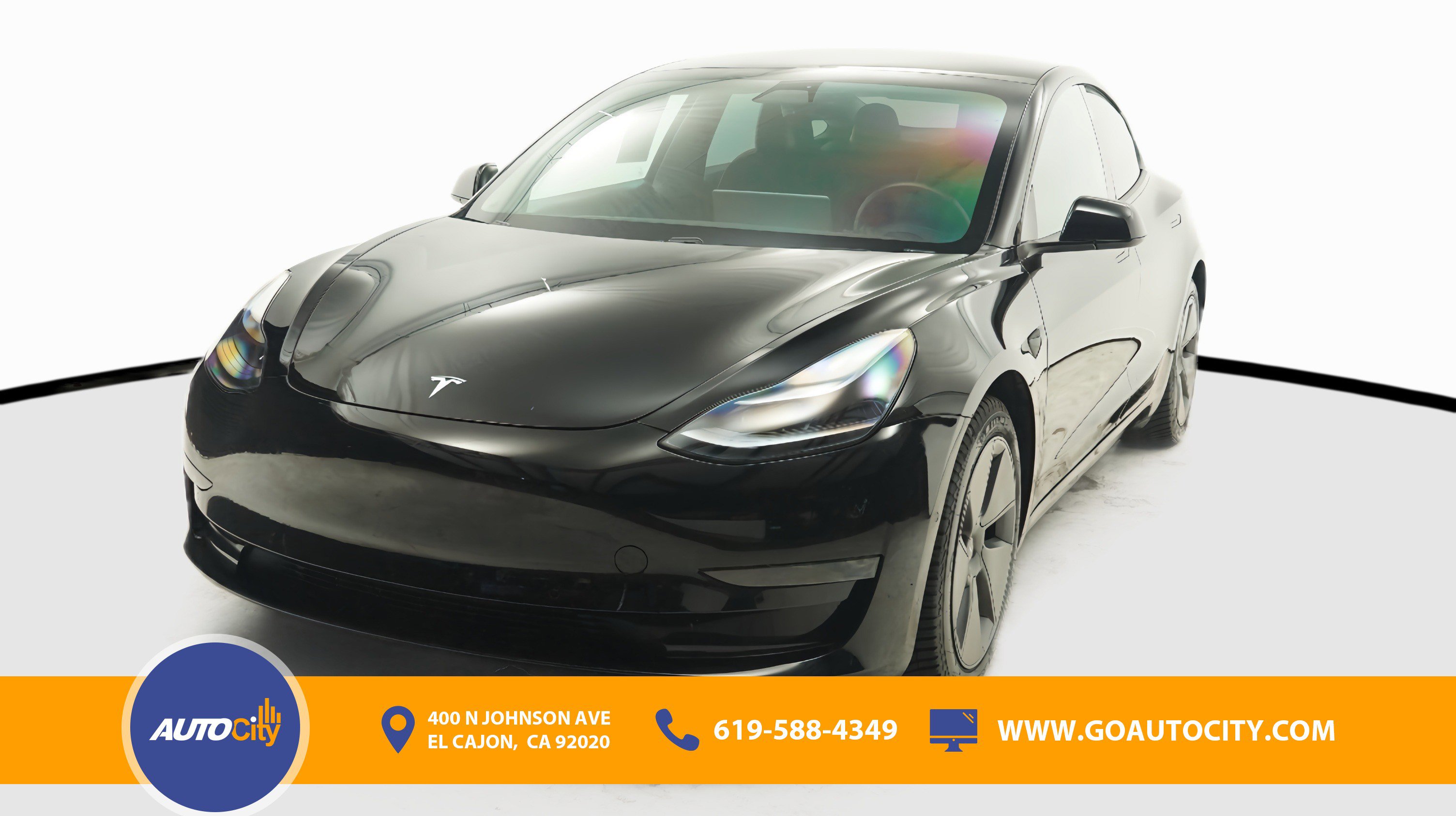 Used 2021 Tesla Model 3 Long Range AWD/4WD image 1