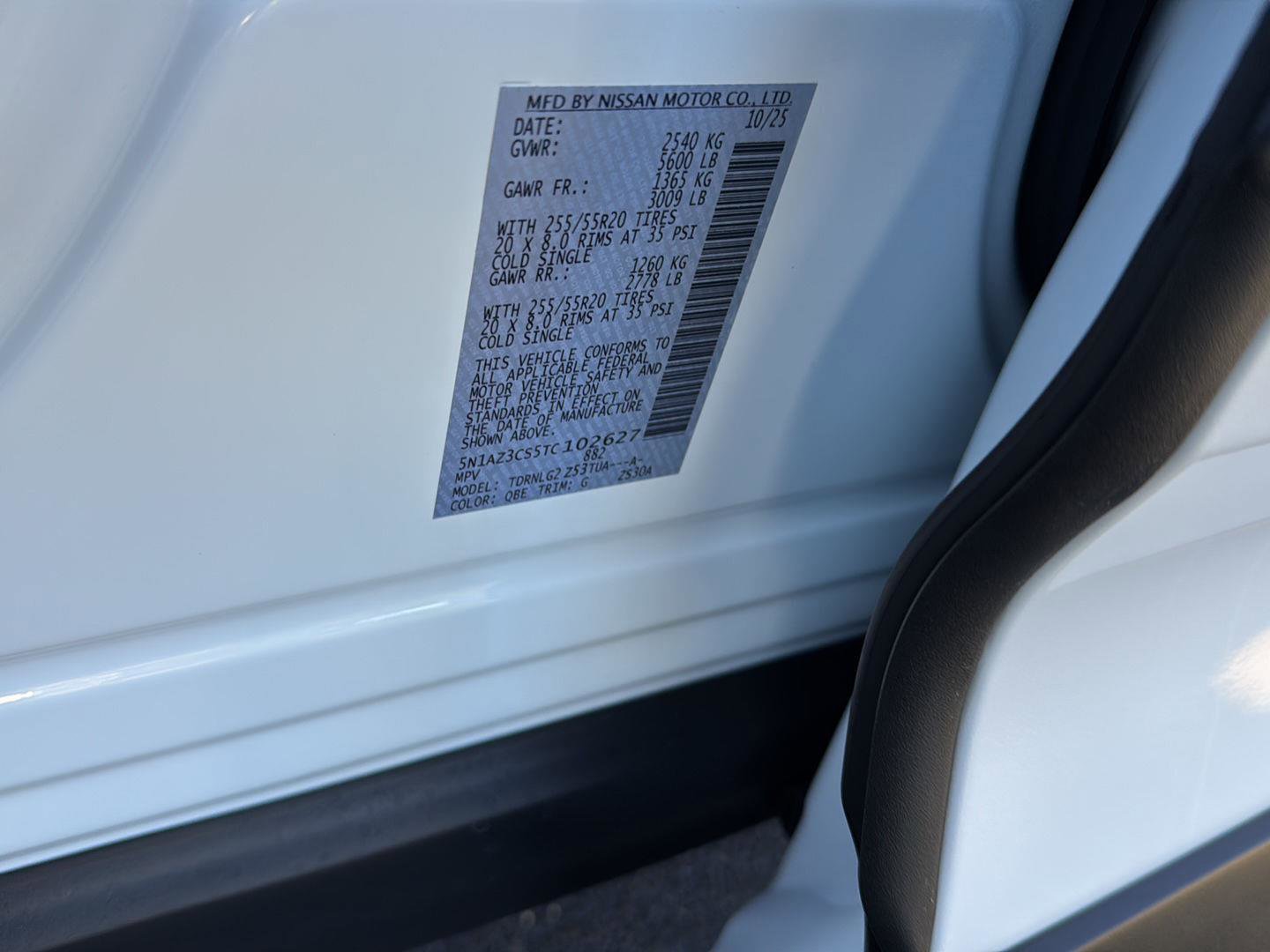 New 2026 Nissan Murano SL image 33