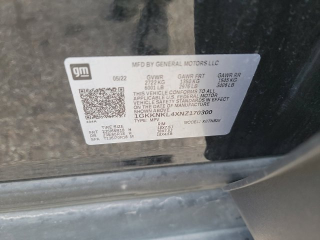Certified 2022 GMC Acadia SLE FWD image 10