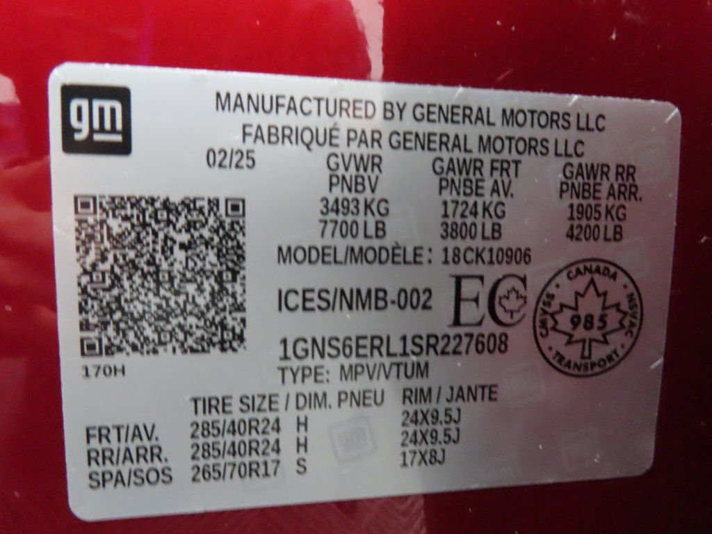 Used 2025 Chevrolet Suburban RST w/ Advanced Technology Package AWD/4WD image 64