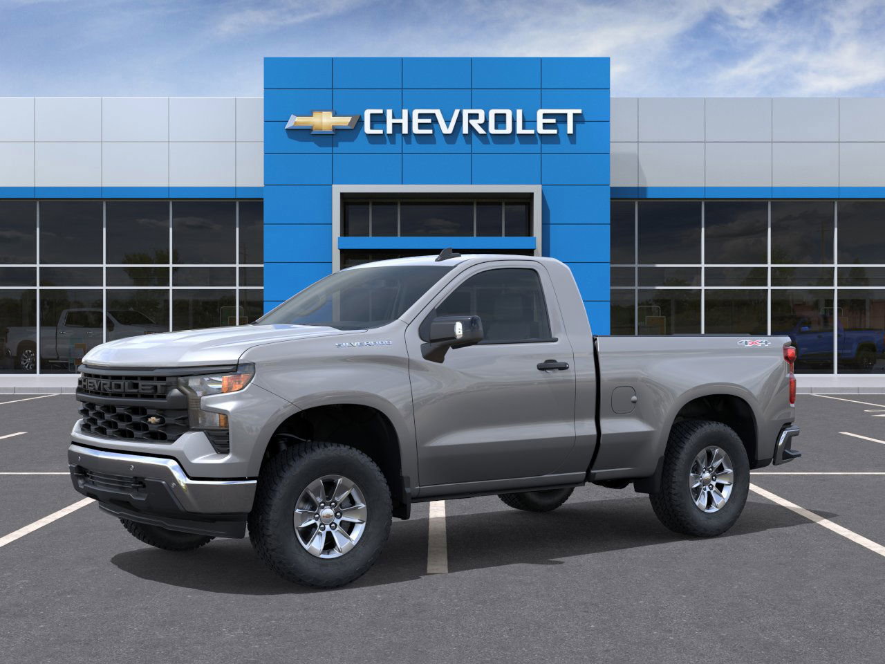 New 2026 Chevrolet Silverado 1500 W/T w/ WT Safety Package AWD/4WD image 2
