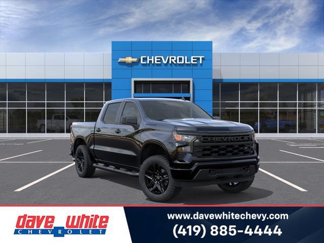 New 2026 Chevrolet Silverado 1500 Custom w/ Turbomax Blackout Package