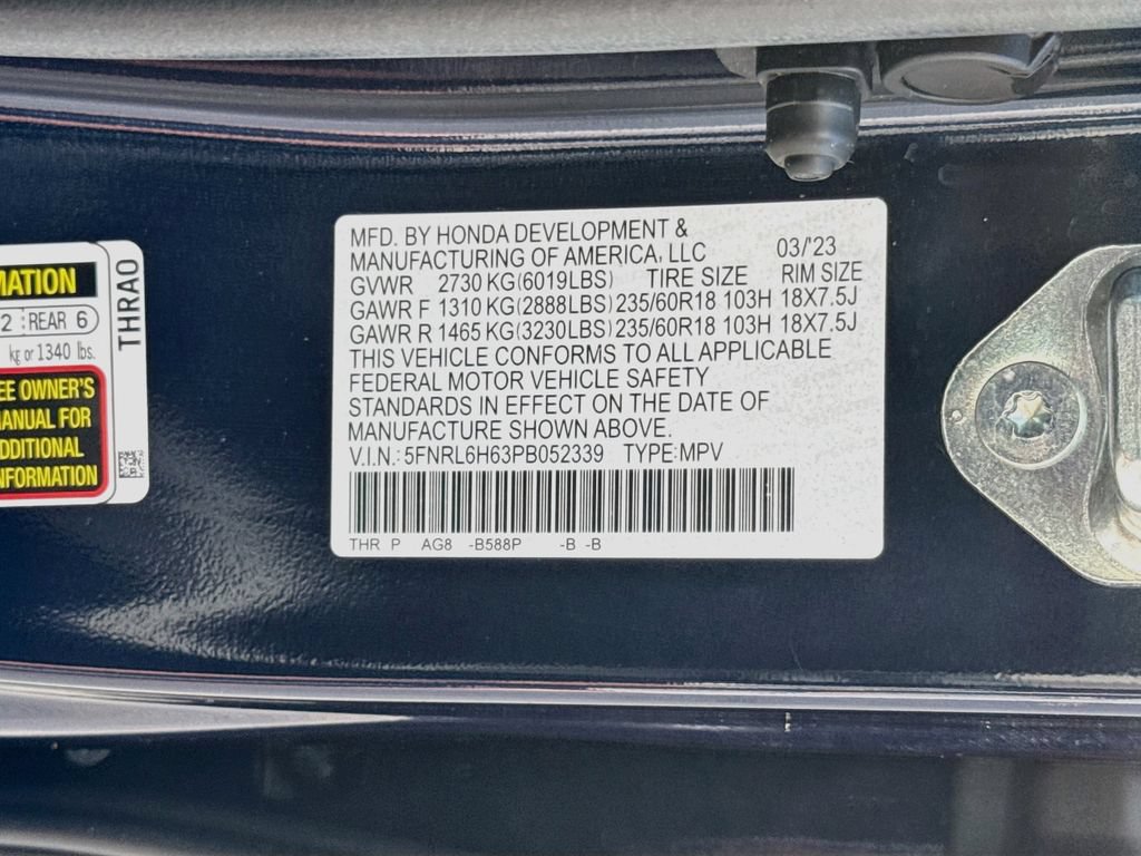 Used 2023 Honda Odyssey EX-L image 39
