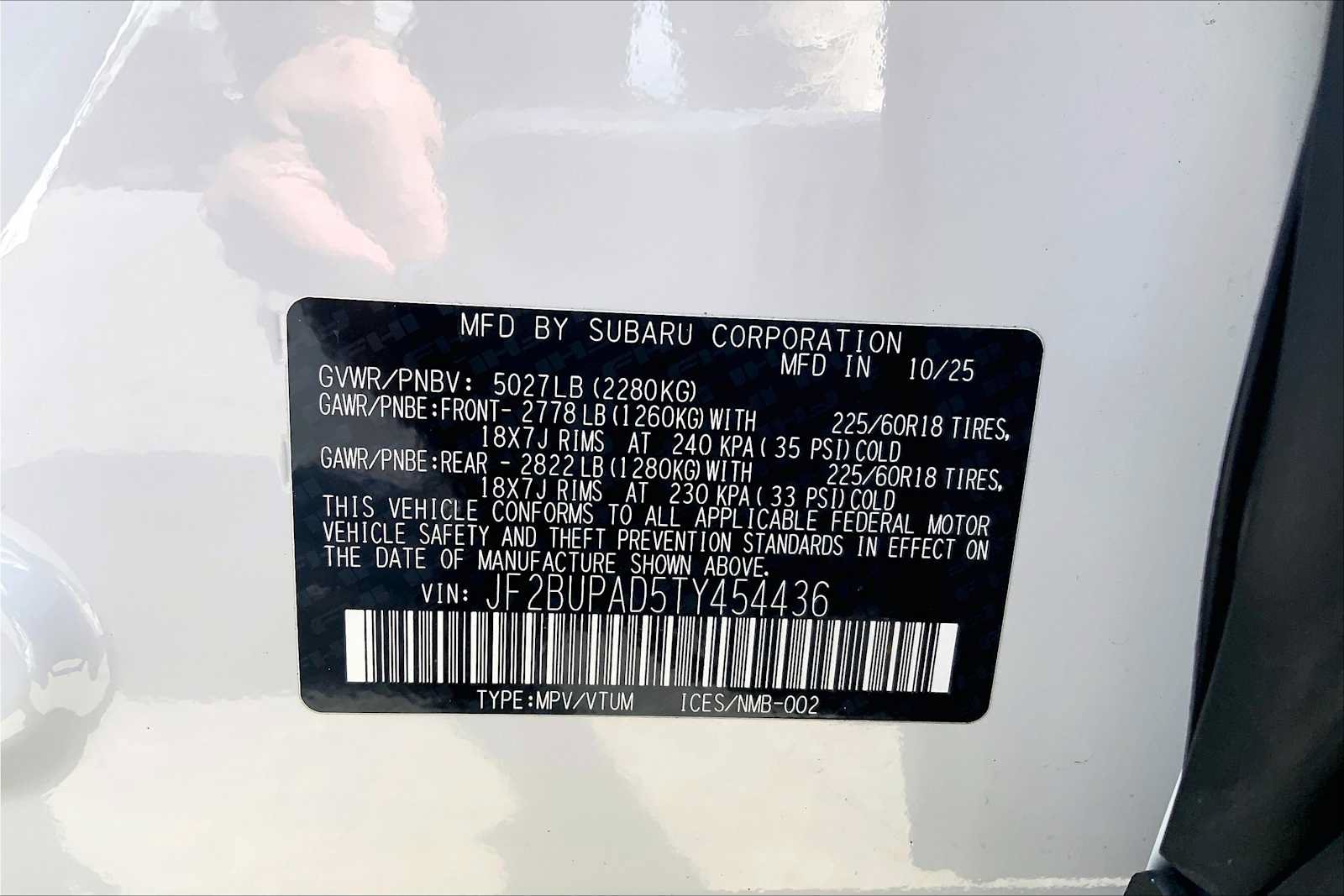 Certified 2026 Subaru Outback Premium AWD/4WD image 31