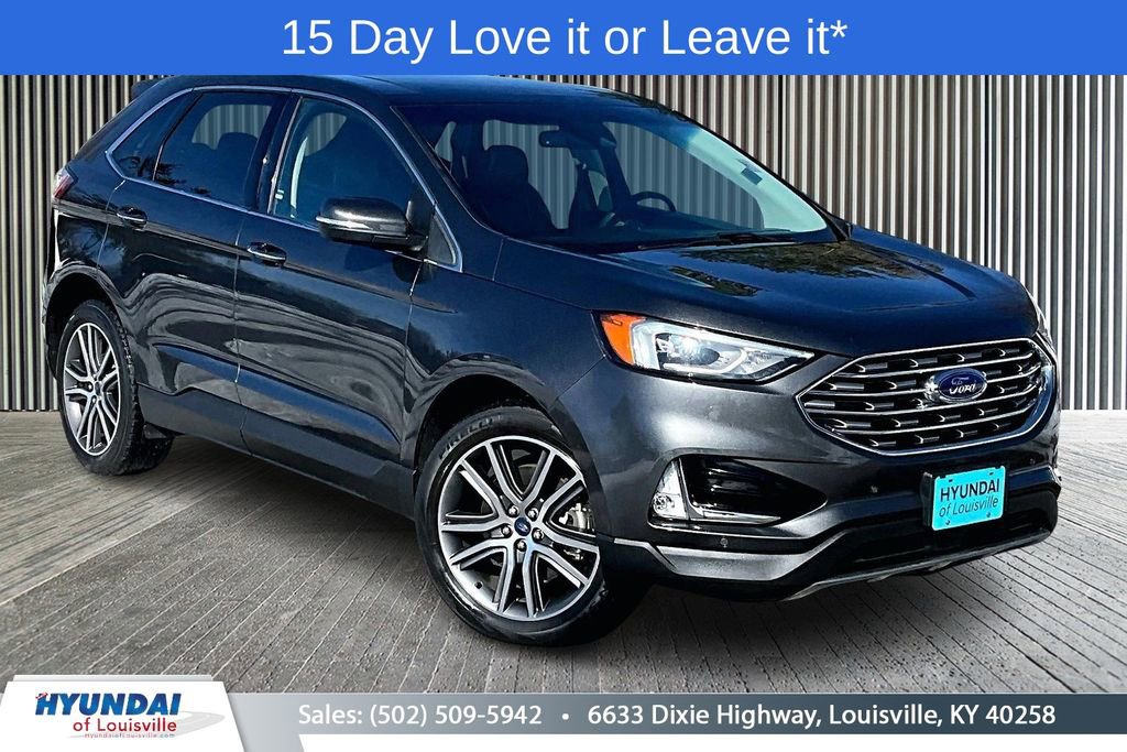 Used 2020 Ford Edge Titanium w/ Class II Trailer Tow Package image 1