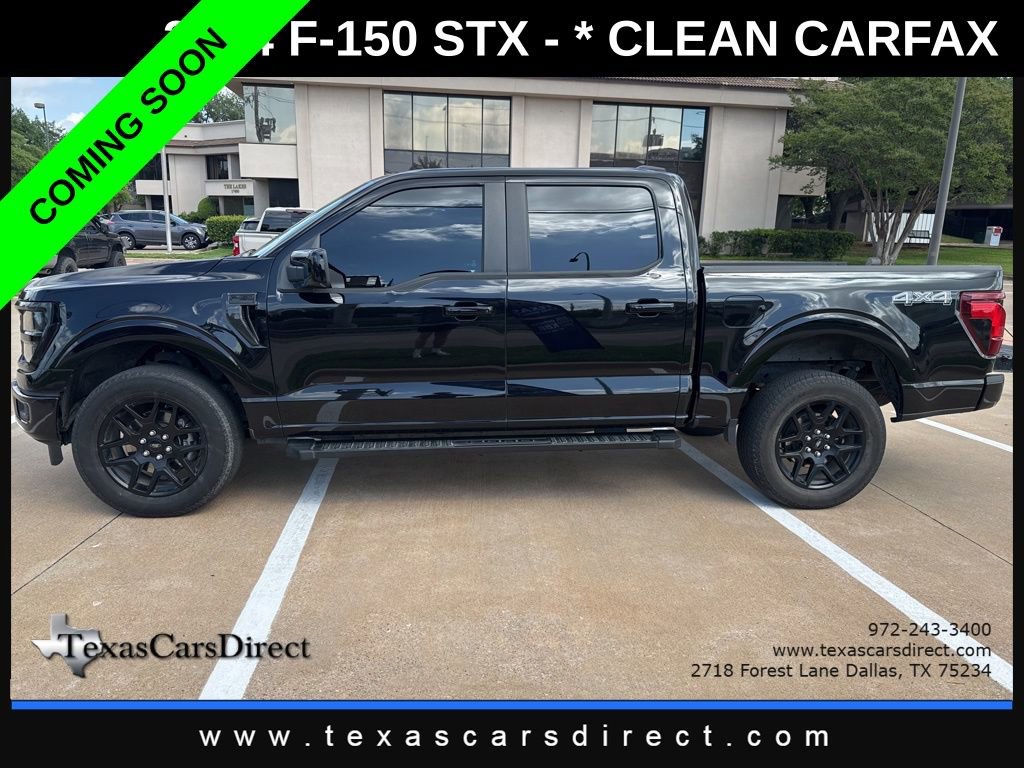 Used 2024 Ford F150 STX w/ STX Black Appearance Package AWD/4WD image 1