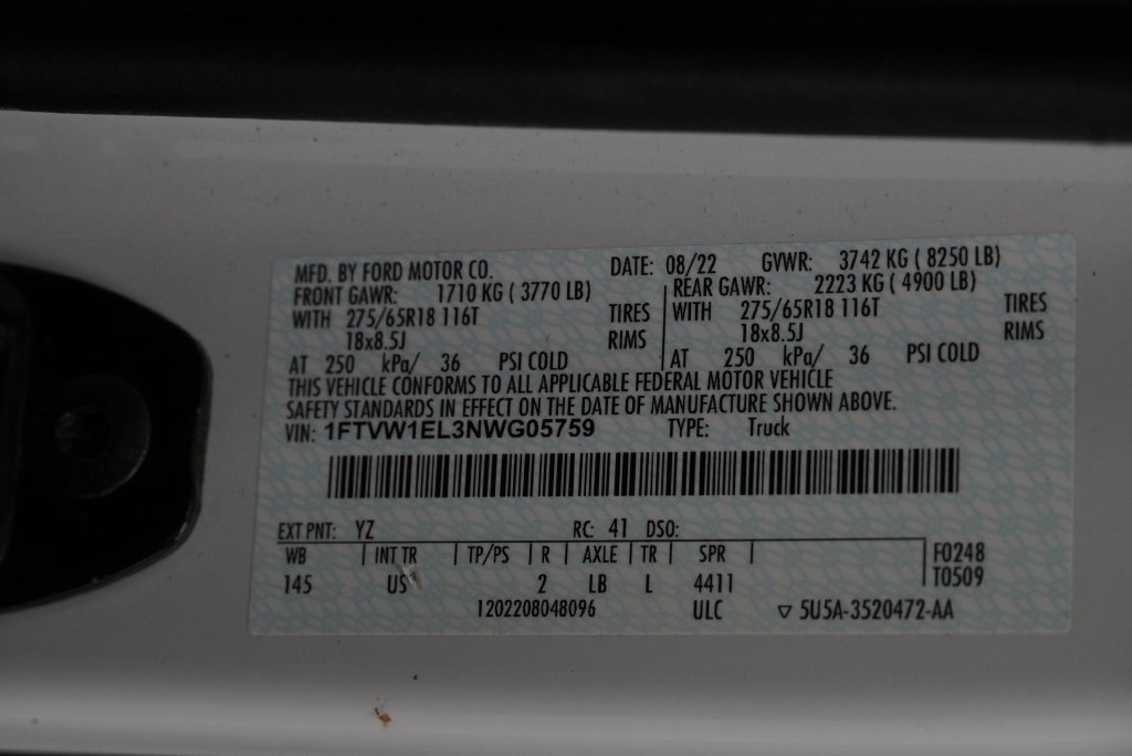 Used 2022 Ford F150 Lightning XLT AWD/4WD image 49