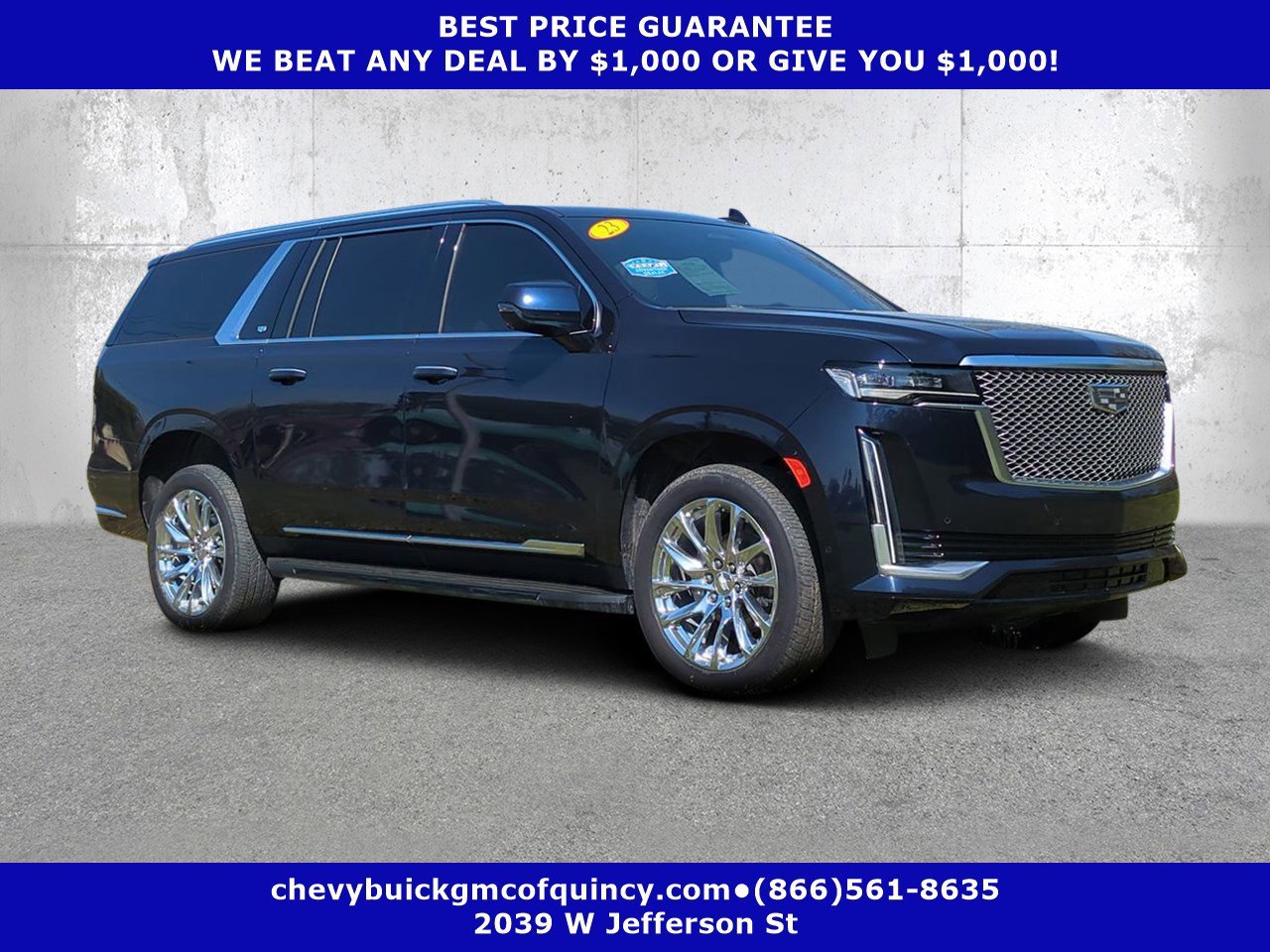 Used 2023 Cadillac Escalade ESV Premium Luxury w/ LPO, Radiant Package
