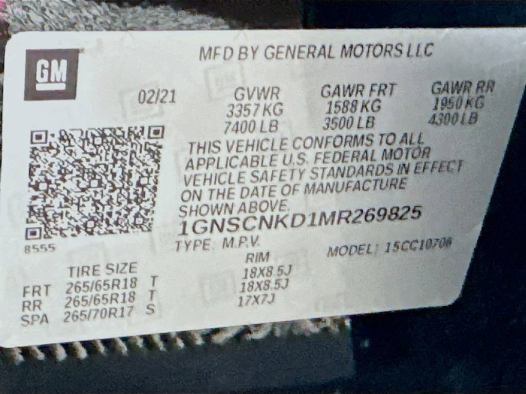 Used 2021 Chevrolet Tahoe LT image 36