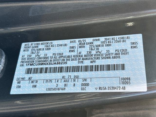 Used 2025 Ford Escape ST-Line AWD/4WD image 26