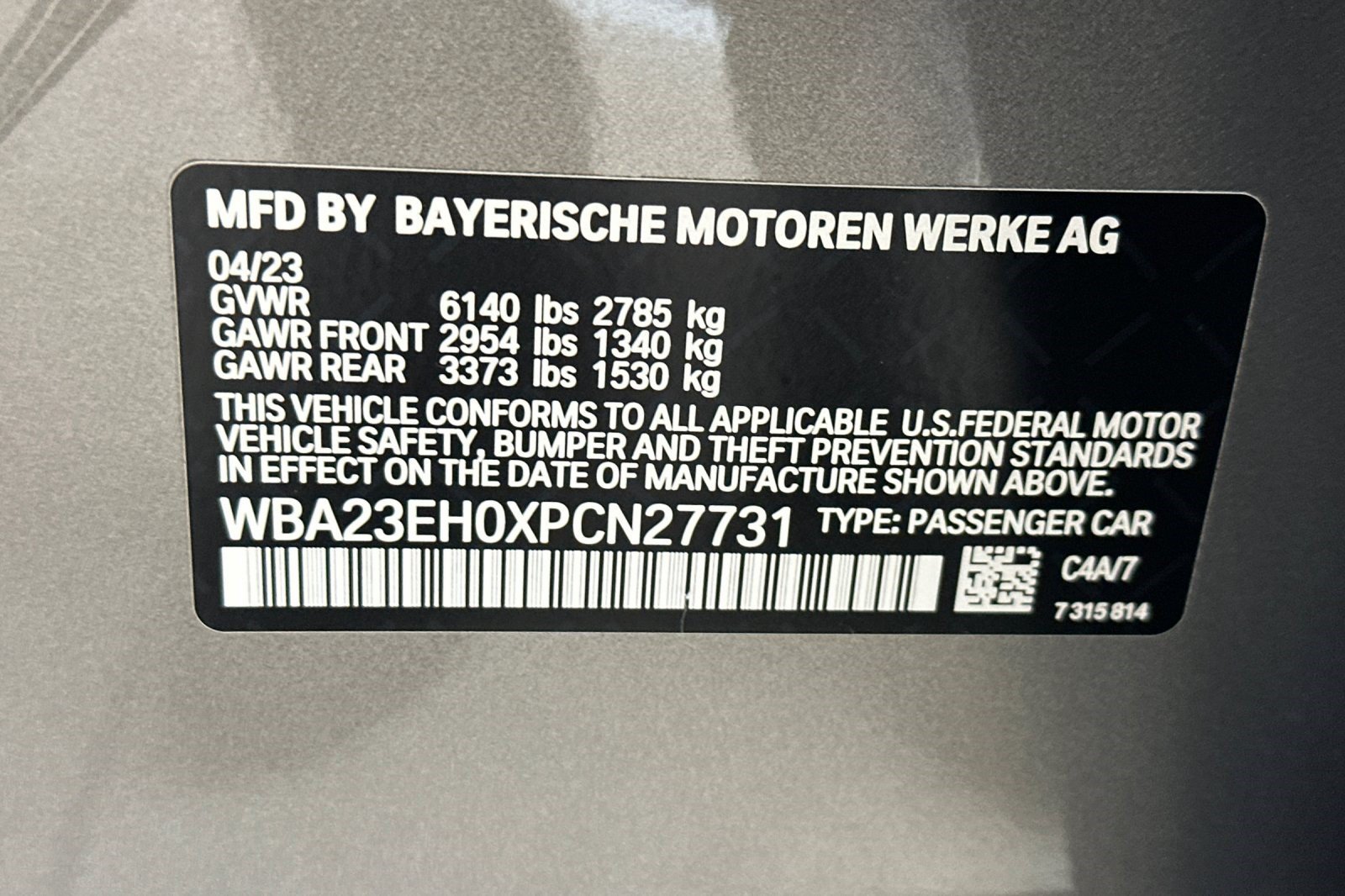 Certified 2023 BMW 740i RWD image 28