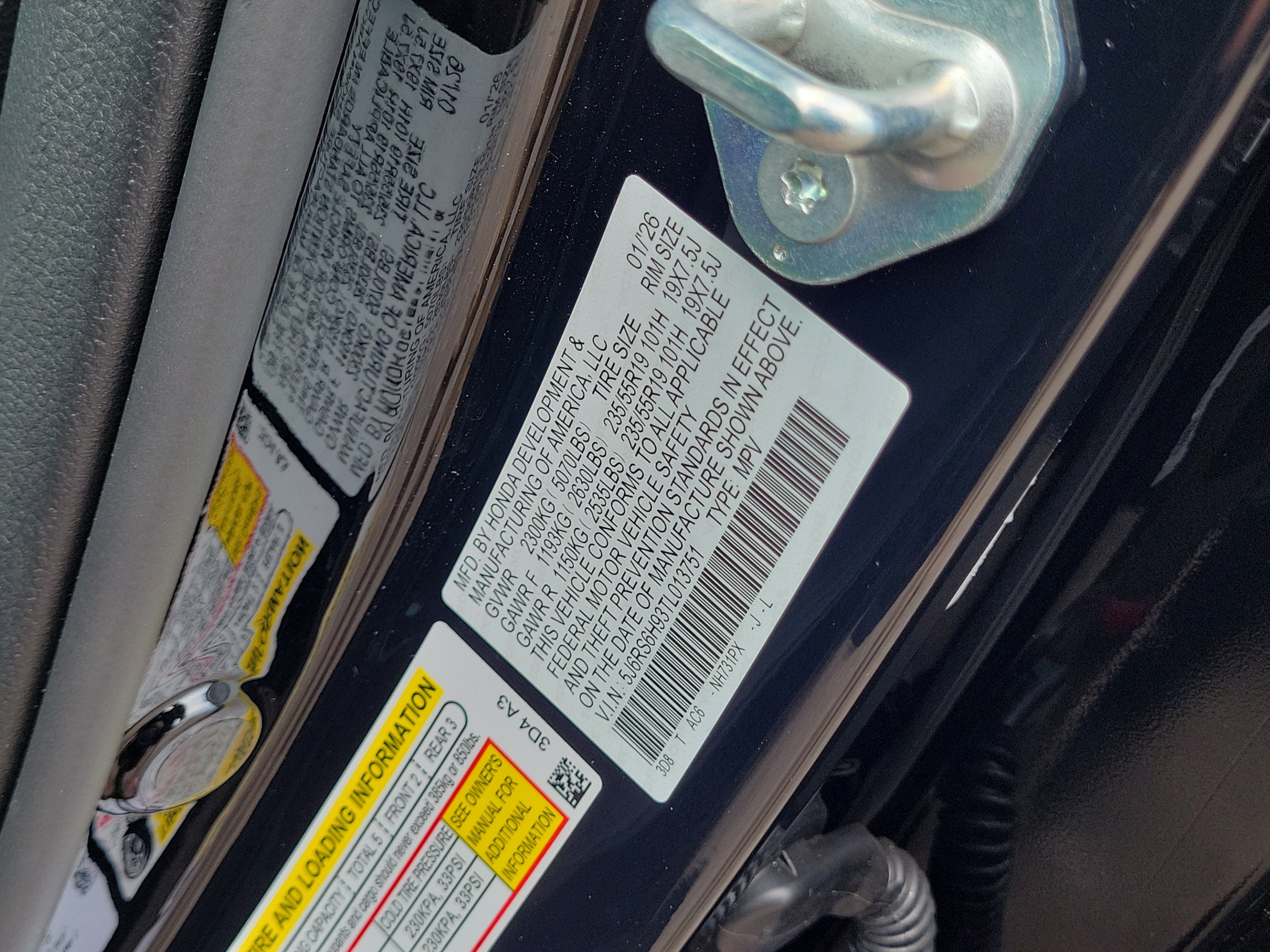 Certified 2026 Honda CR-V Sport Touring image 36