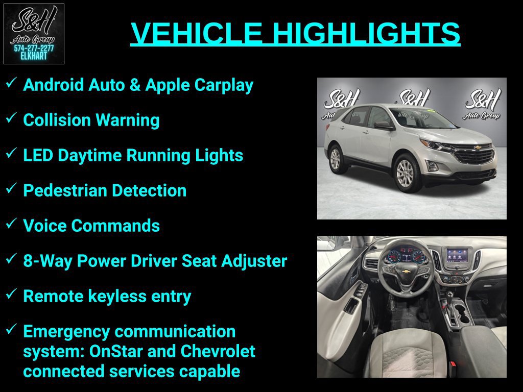 Used 2021 Chevrolet Equinox LS w/ LS Convenience Package FWD image 3