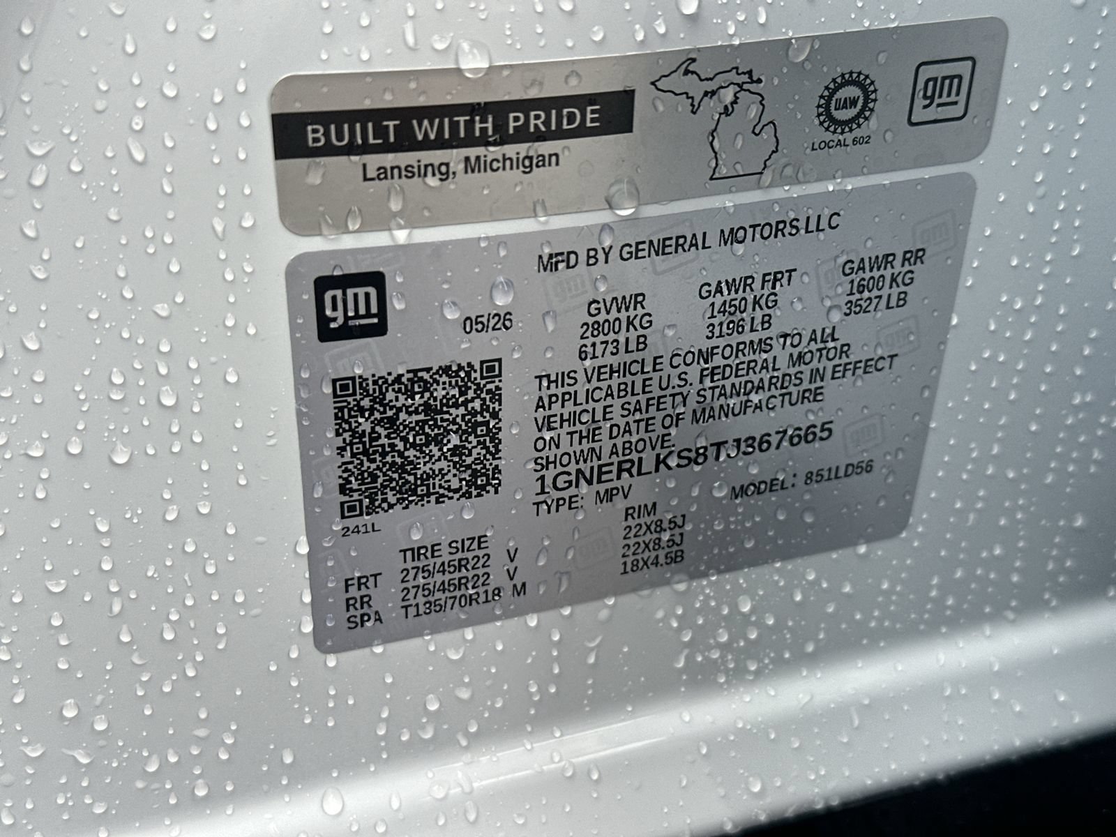 Used 2026 Chevrolet Traverse RS w/ LPO, Floor Liner Package FWD image 36