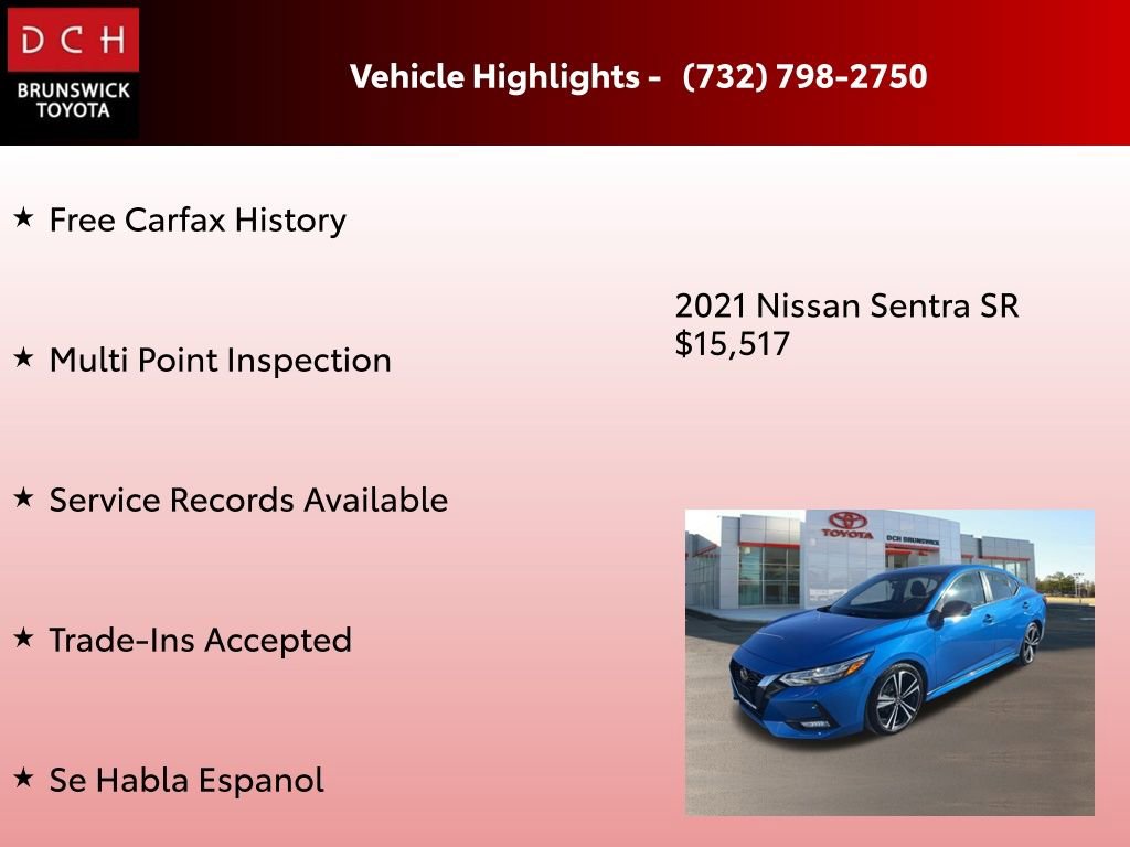Used 2021 Nissan Sentra SR image 4