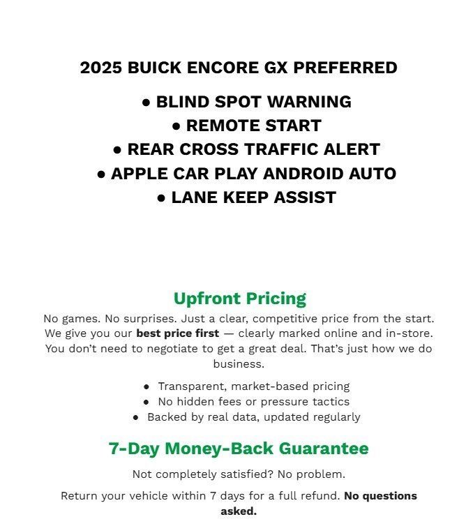 Used 2025 Buick Encore GX Preferred image 2