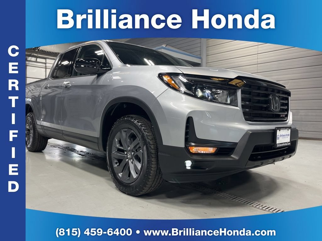 Certified 2021 Honda Ridgeline Sport