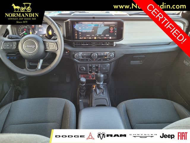 Certified 2025 Jeep Wrangler Unlimited Sport S 4xe AWD/4WD image 6