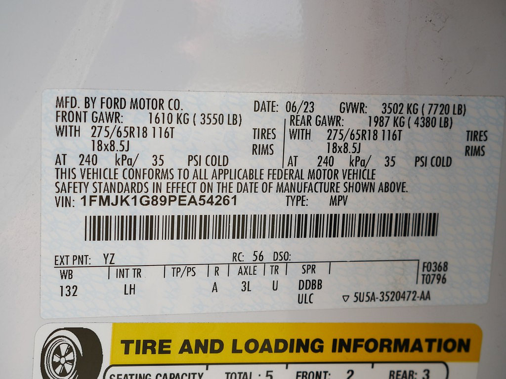 Used 2023 Ford Expedition Max XL AWD/4WD image 69