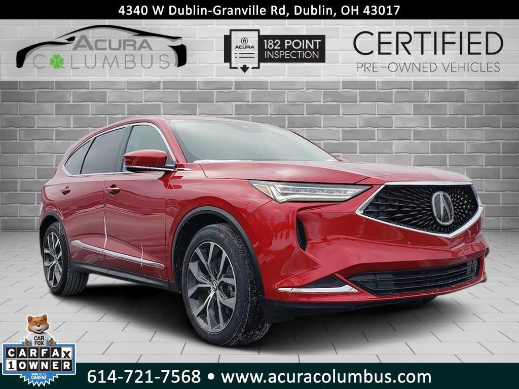 Certified 2023 Acura MDX Technology image 1