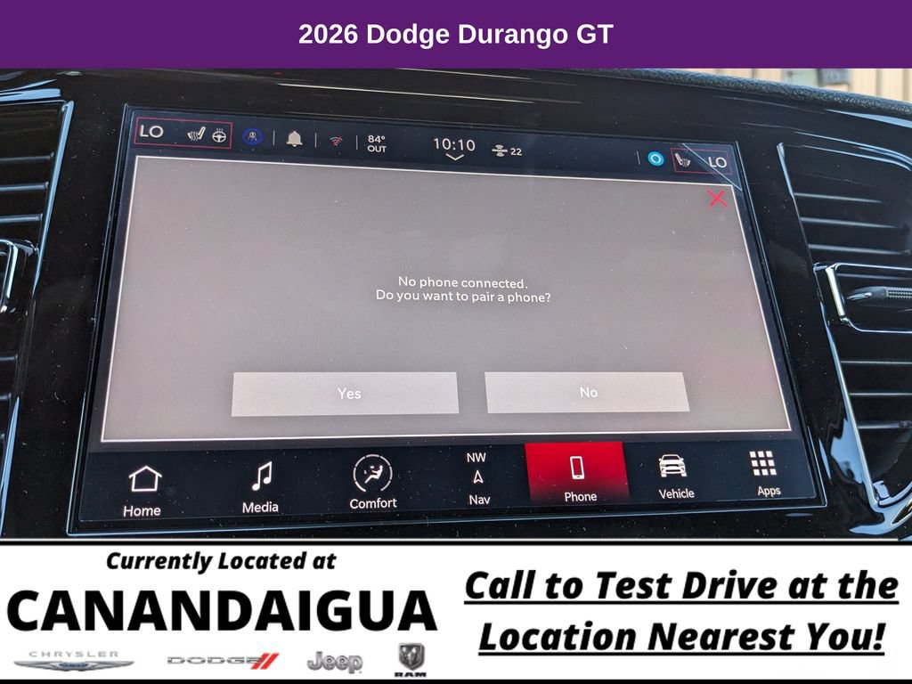 New 2026 Dodge Durango GT w/ Blacktop Package AWD/4WD image 30