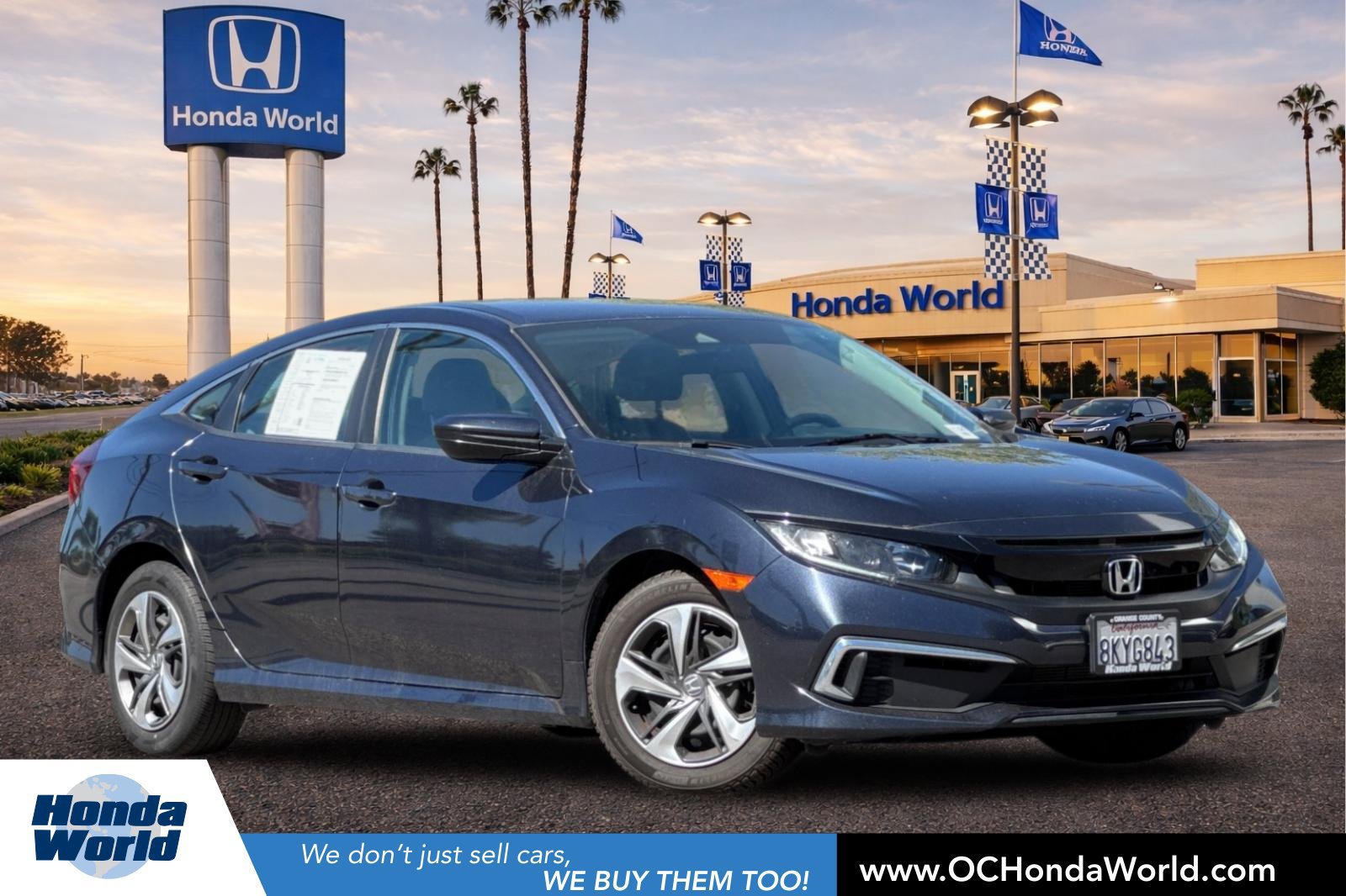 Certified 2019 Honda Civic LX