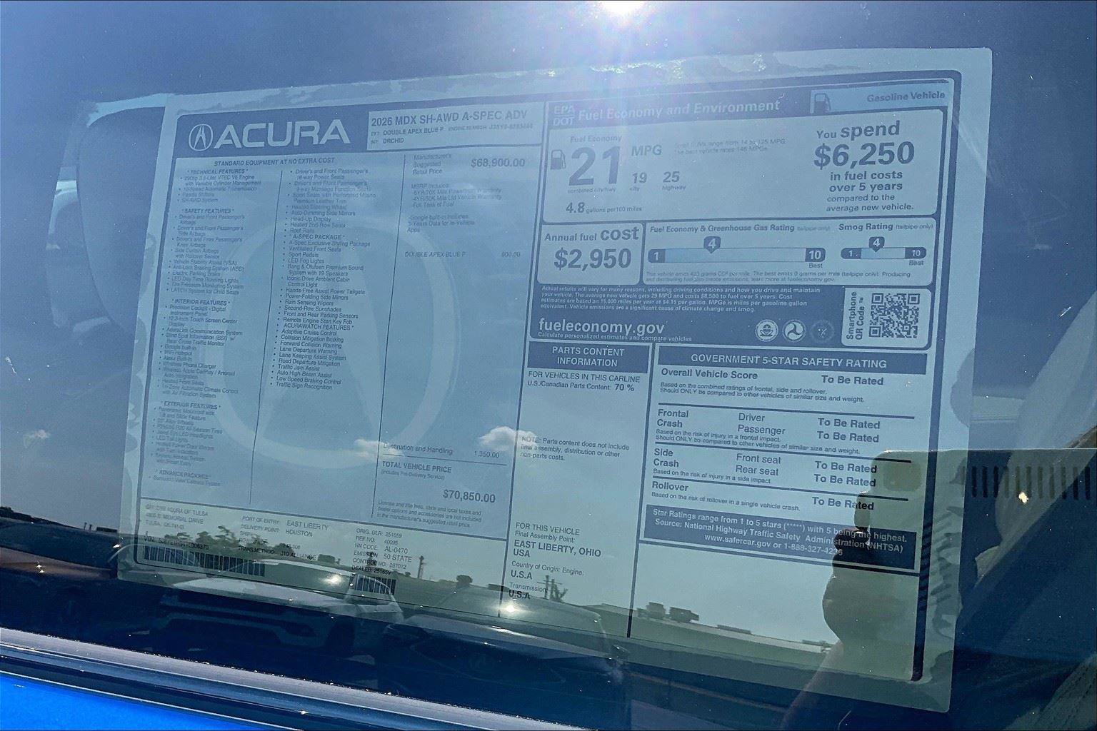 New 2026 Acura MDX A-Spec image 29