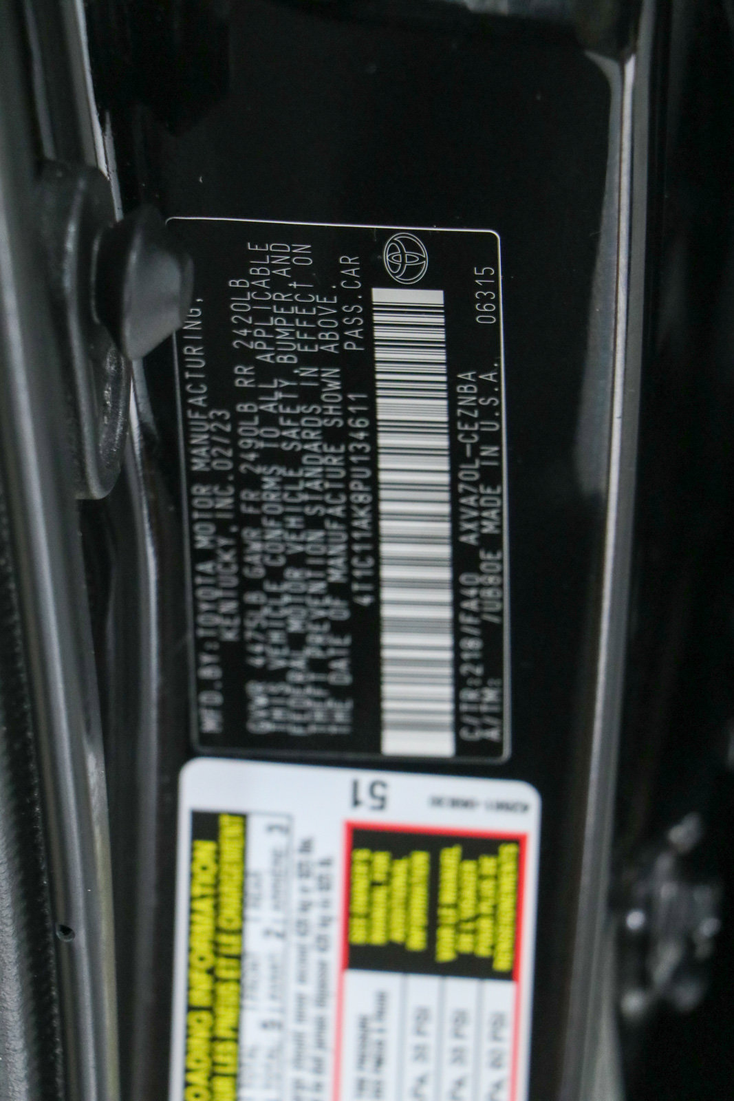 Used 2023 Toyota Camry LE FWD image 30