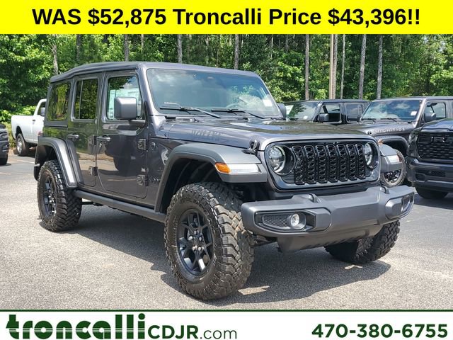 New 2025 Jeep Wrangler Unlimited Sport