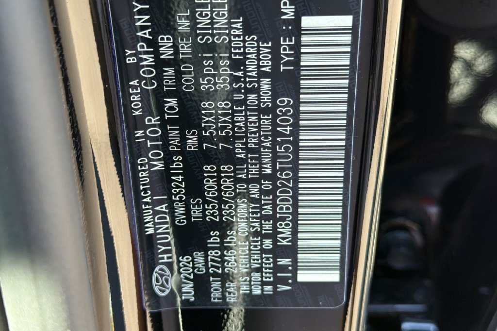 New 2026 Hyundai Tucson SEL AWD/4WD image 22