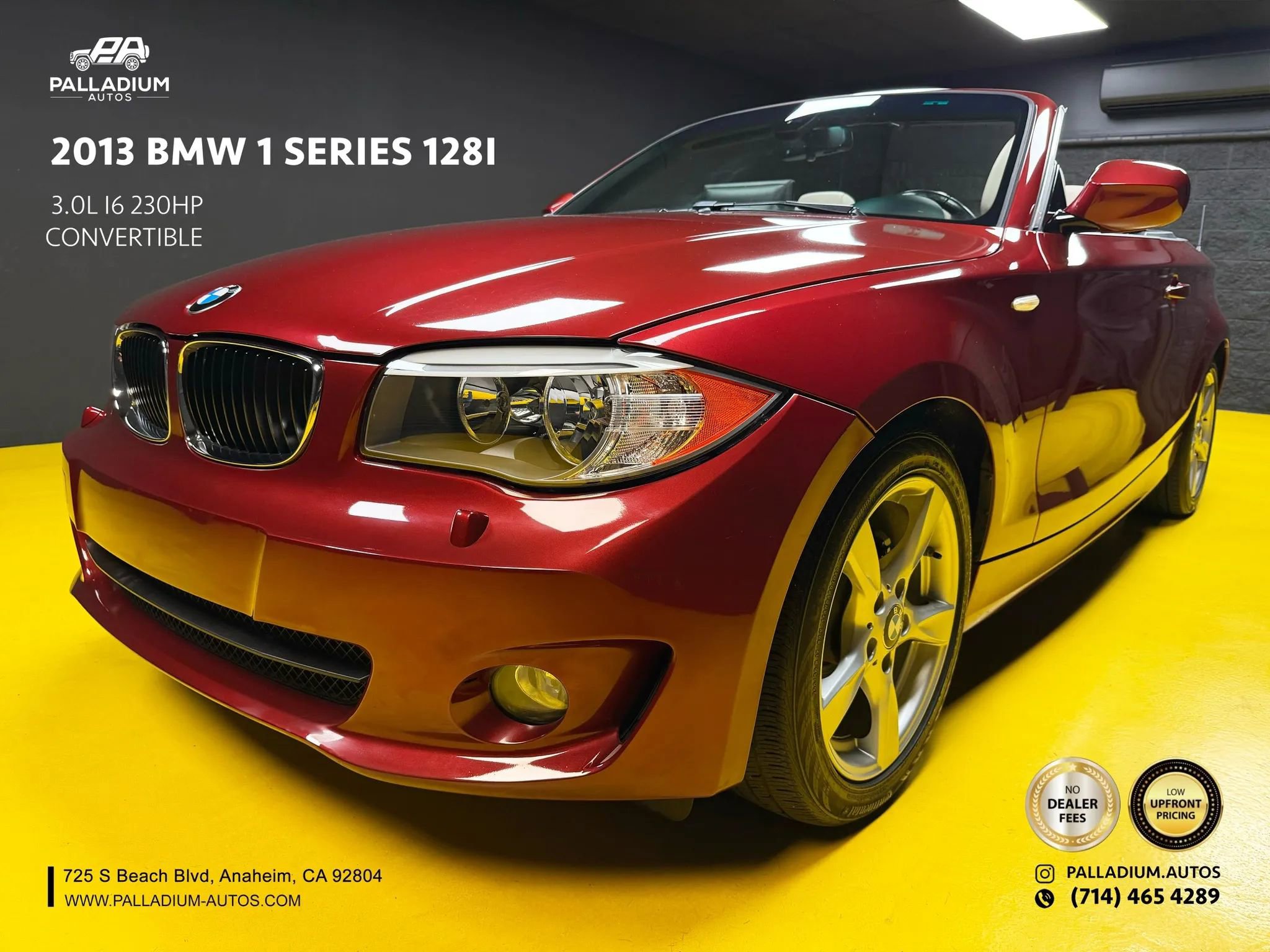 Used 2013 BMW 128i Convertible RWD image 1