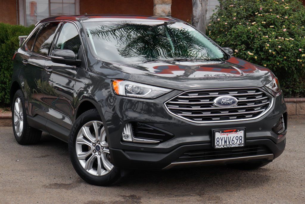 Used 2021 Ford Edge Titanium w/ Cargo Accessory Package image 2