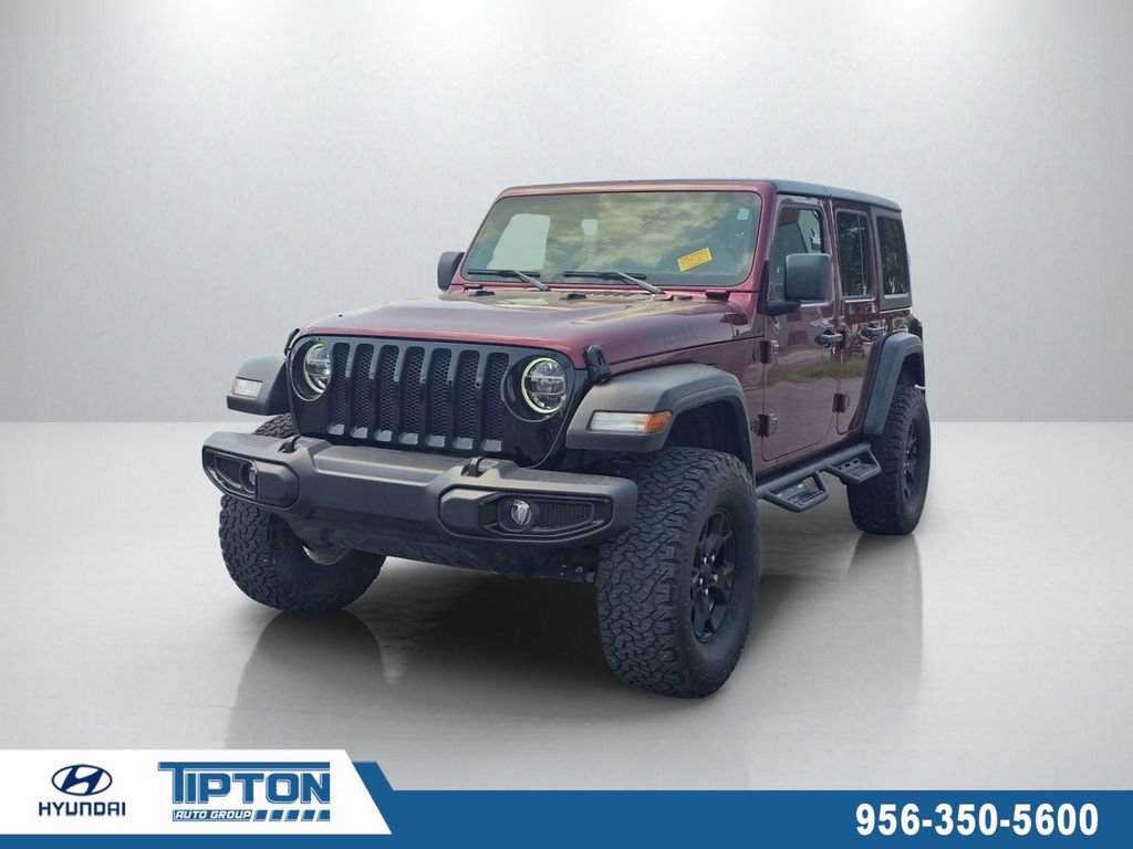 Used 2021 Jeep Wrangler Unlimited Sport AWD/4WD image 1