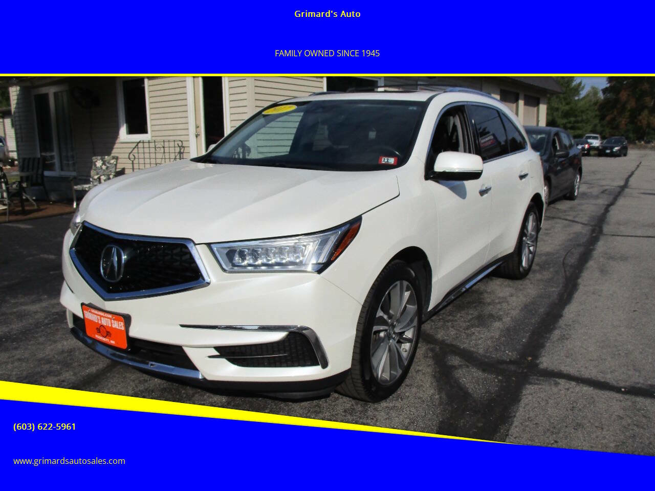 Used 2017 Acura MDX SH-AWD w/ Technology Package